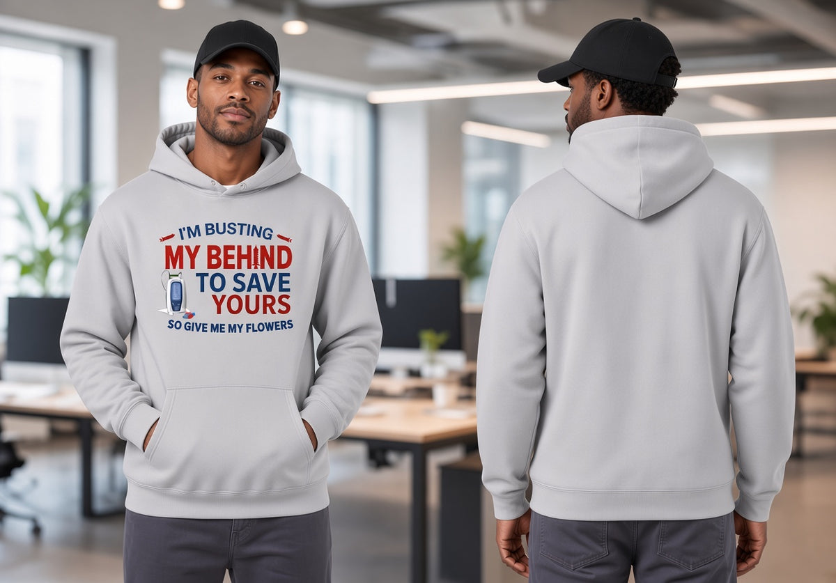 I Am Not Lucky Unisex Heavy Blend™ Crewneck Sweatshirt (Black Font)