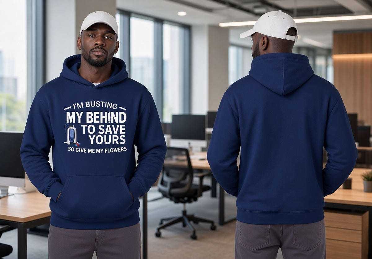 I Am Not Lucky Unisex Heavy Blend™ Crewneck Sweatshirt (Black Font)