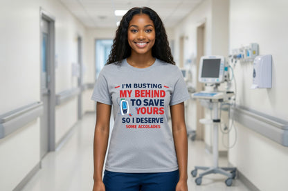 I'm Not Lucky Women's Softstyle Tee (Black Font)